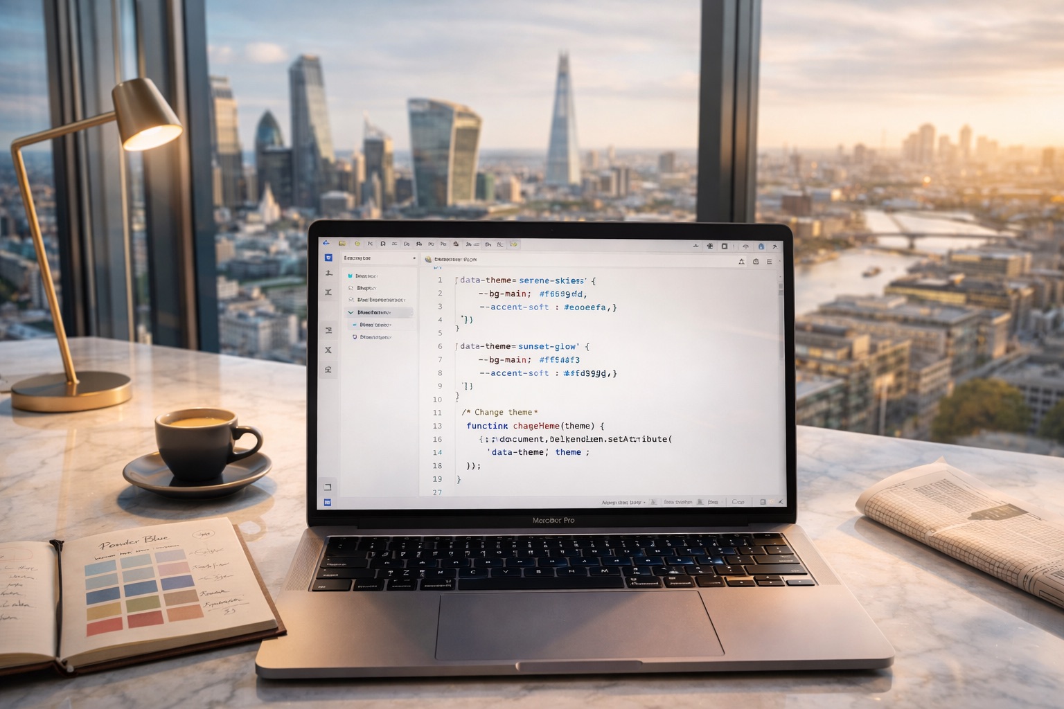 CS50 Week 8 HTML CSS JavaScript — Building a Trivia App and a Seven-Theme Developer Portfolio